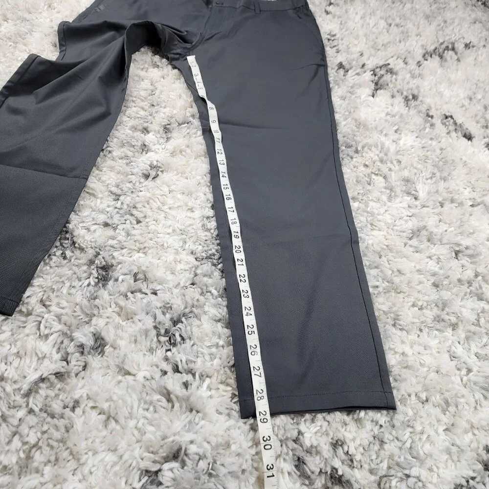 Jack Archer Jetsetter Chinos Tech Performance Pants 35x30 Trousers Charcoal Gray